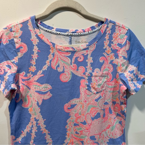Lilly Pulitzer Short Sleeve Declan Dress in Go With The Flow Print Size S - Picture 3 of 10